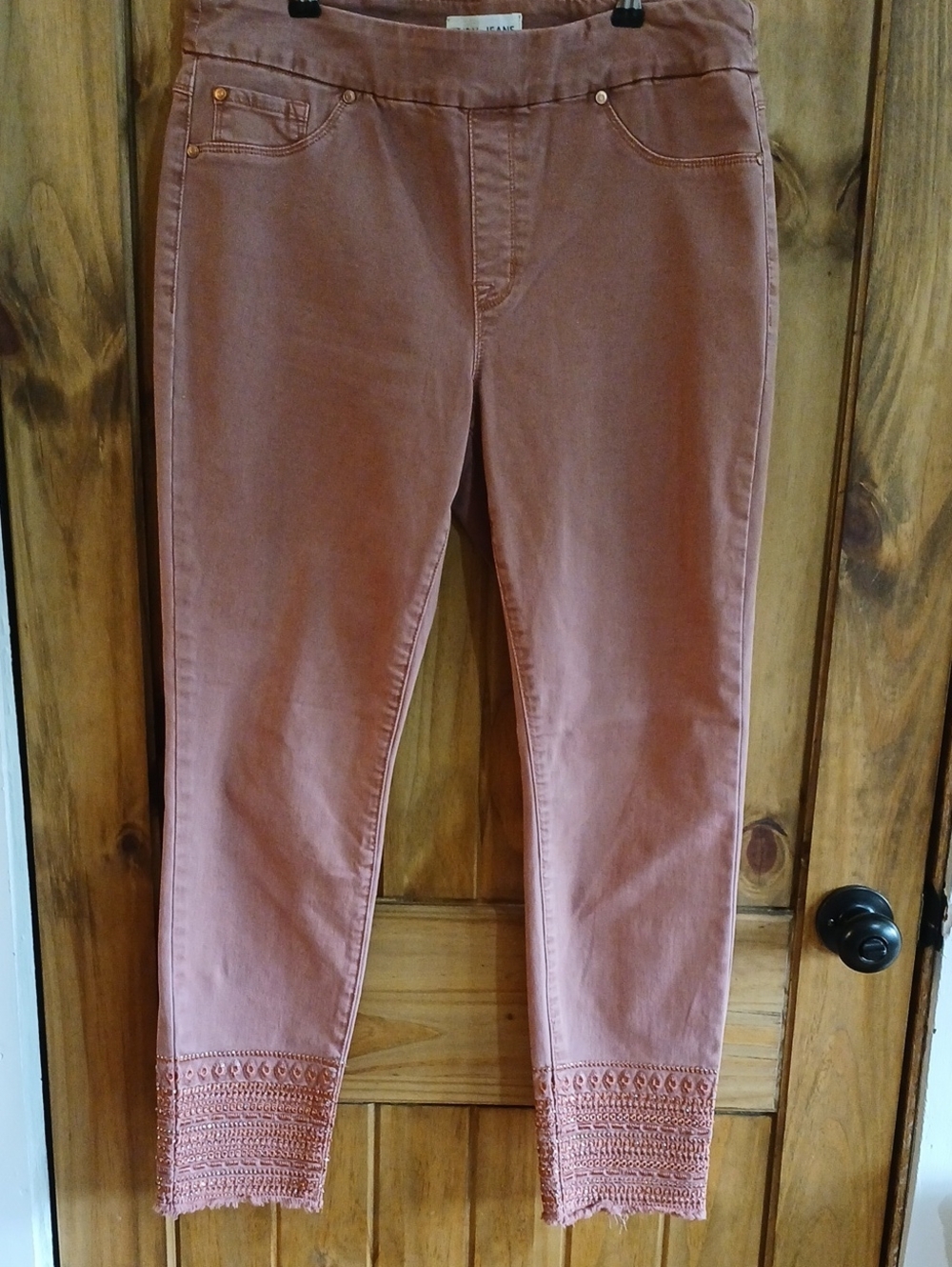 Tribal Jeans Audrey Mid Rise Ankle Jegging - 12